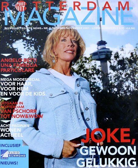 cover rotterdam punt uit magazine joke bruijs